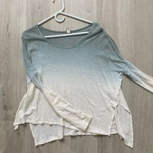 Free People Starry Night Ombré Long Sleeve